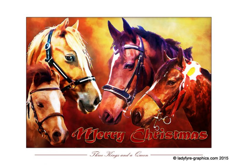 Three Kings and Their Queen - Our Horses