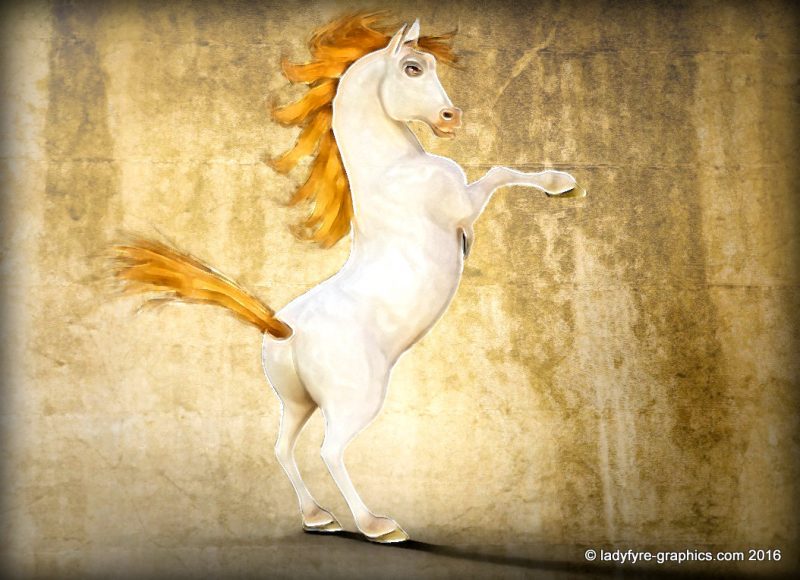 Hivewire3d horse model toon horse (HW3D)