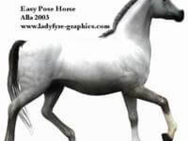 Free Poser Download - easy poser p4 horse with realistic grey texture Free Poser Download - easy poser p4 horse with realistic grey texture